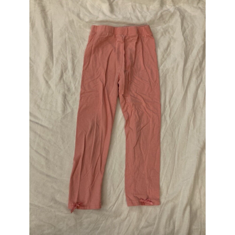 5T HB girl clothes - one piece pants | solid pink theme